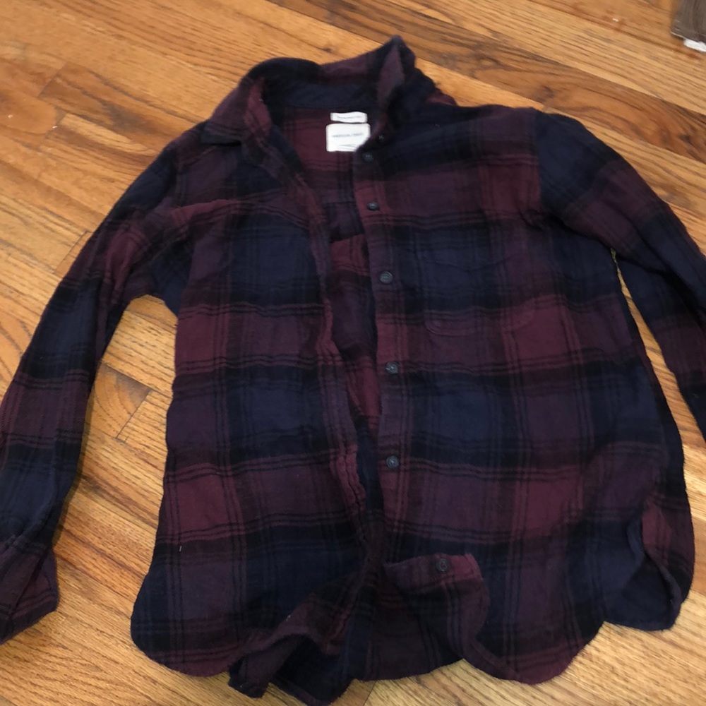Purple flannel